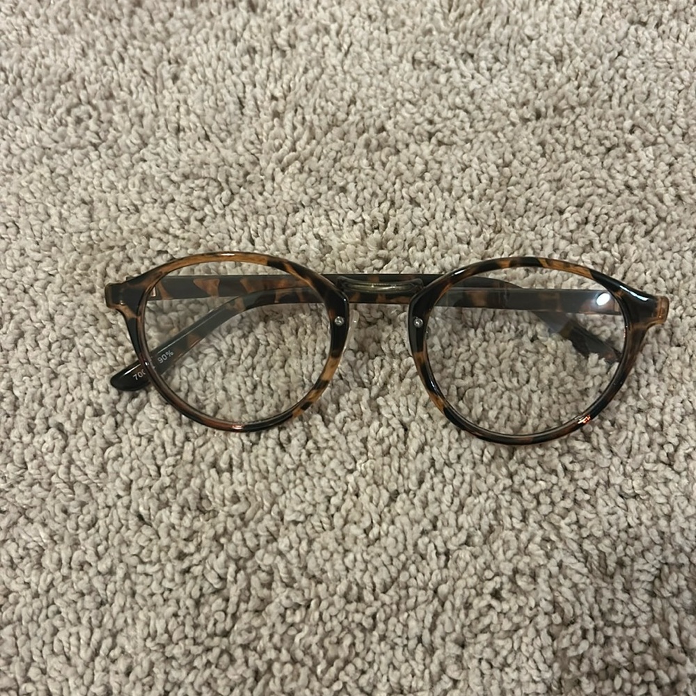 Non prescrived glasses